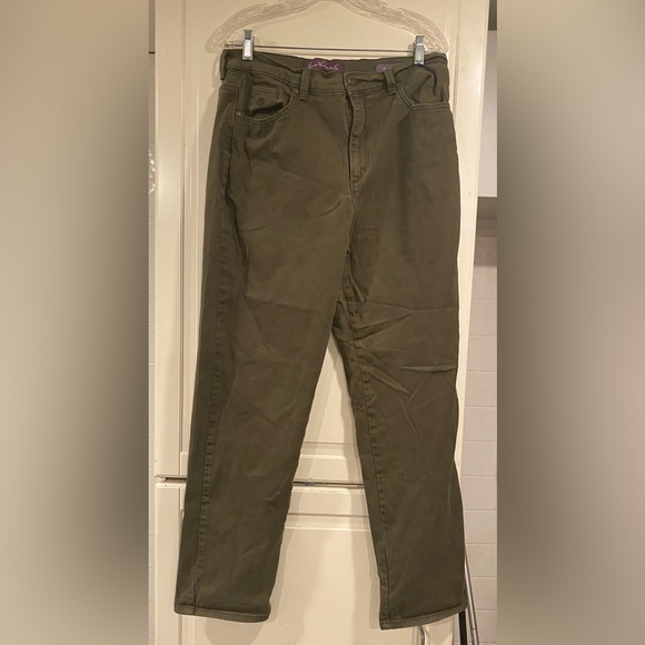 EUC Gloria Vanderbilt green Jeans size 14 - Picture 1 of 6